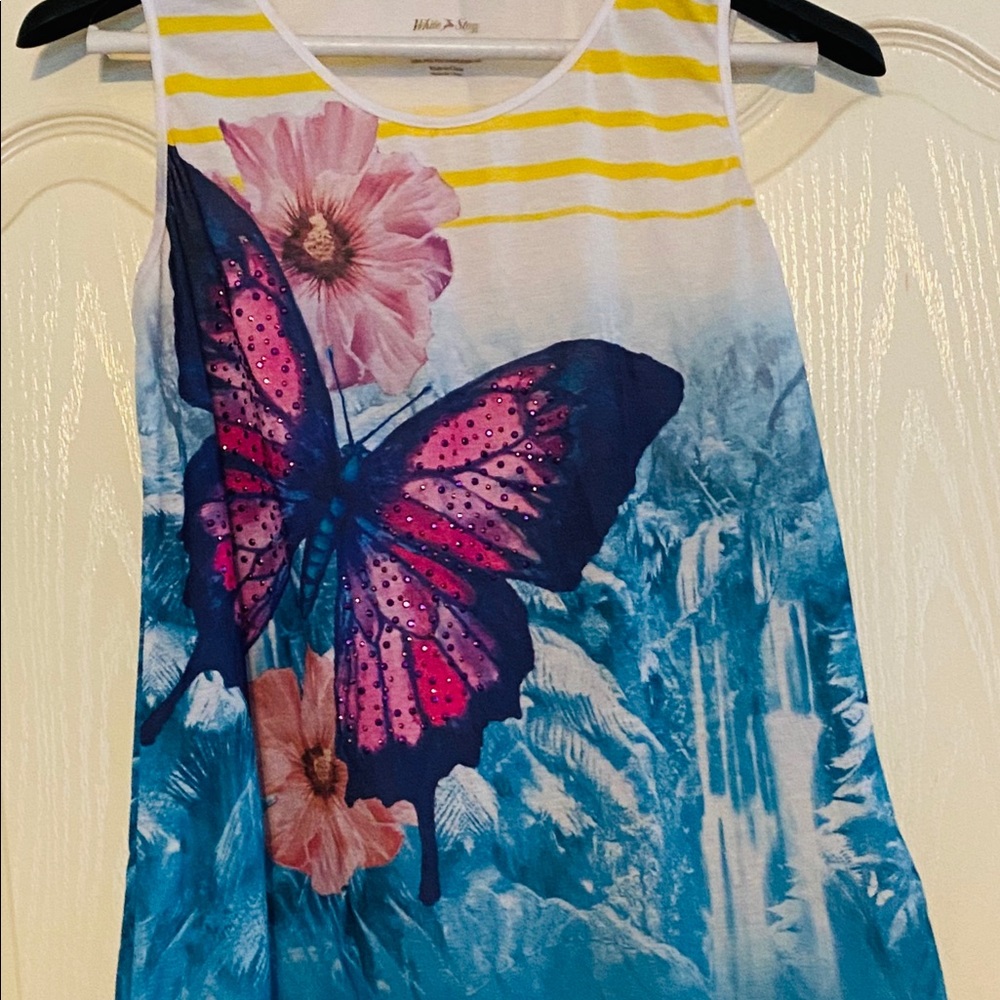 Butterfly tank top